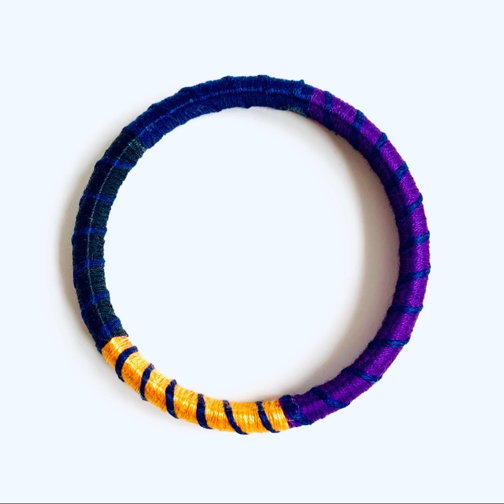 STIX+STONZ Wrapped Bangle - Handmade